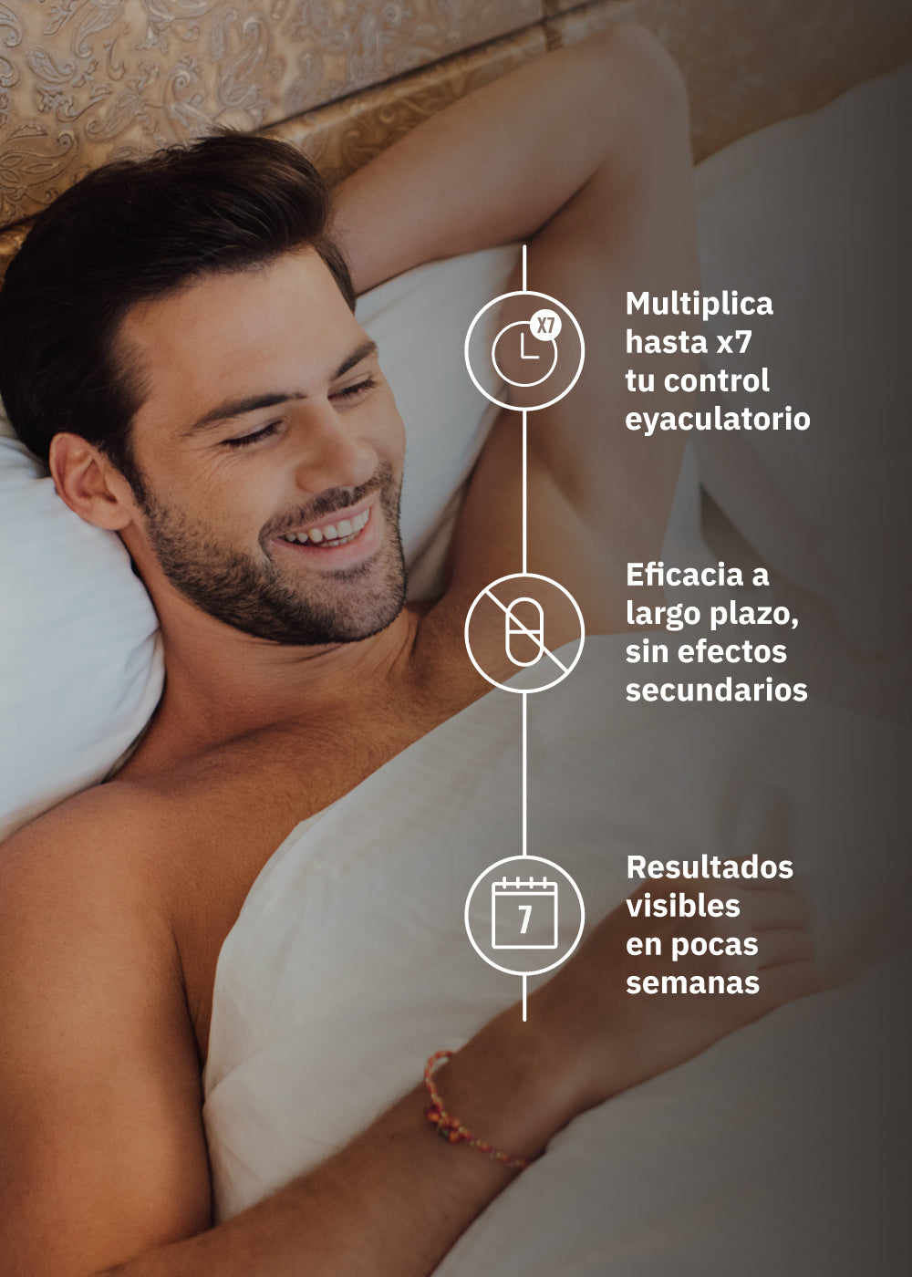Man relaxing with MYHIXEL — Last longer, long-term effective, real results