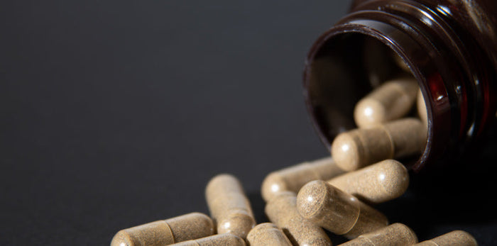 Illustration of natural supplements enhancing male sexual performance