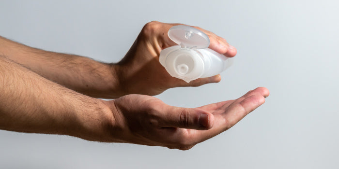 An image of an anesthetic cream tube promoting male sexual health and delayed climax.