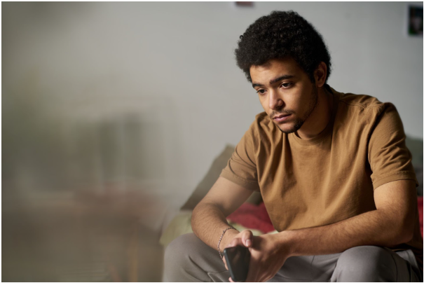 Mature man reflecting on his health and vitality during andropause